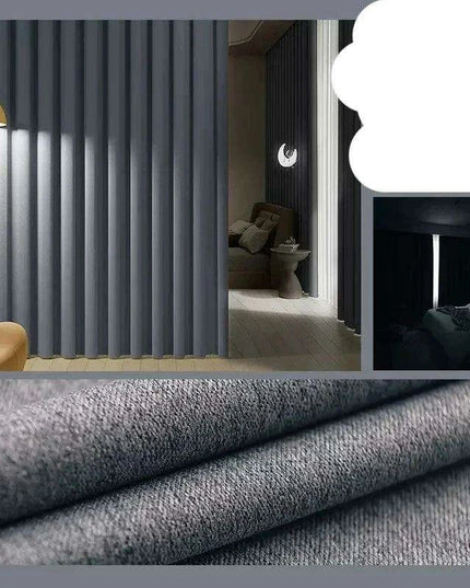 Luxury Soundproof Linen Drapes - Premium Noise Isolation and Total Privacy Solution