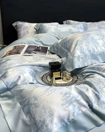 Opulent Tencel Bedding Collection with Duvet Cover and Pillowcases