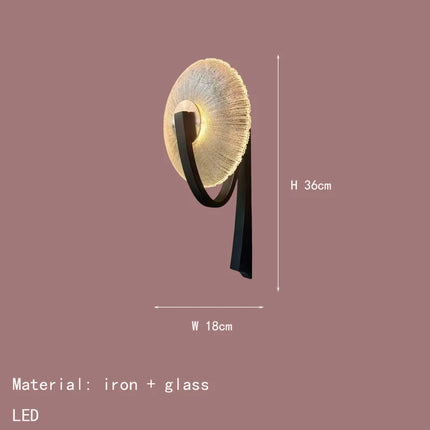 Trend Lighting Novelty LED Wall Lamp, Gold & Black, 3000K Glow
