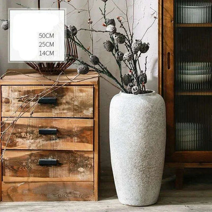 Nordic Ikebana Ceramic Vase Set for Elegant Room Decor and Plant Growth