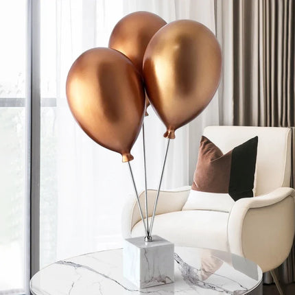 Creative balloon living room,floor ornaments,model room,entrance decor