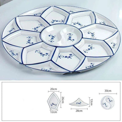 Sophisticated Elegance: Stunning Ceramic Tableware Set for Upscale Dining