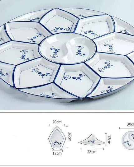 Sophisticated Elegance: Stunning Ceramic Tableware Set for Upscale Dining