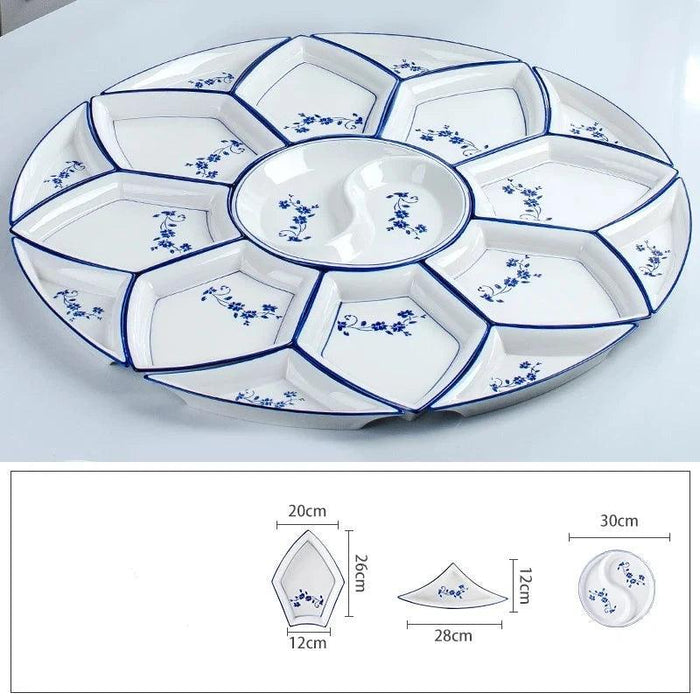 Sophisticated Elegance: Stunning Ceramic Tableware Set for Upscale Dining