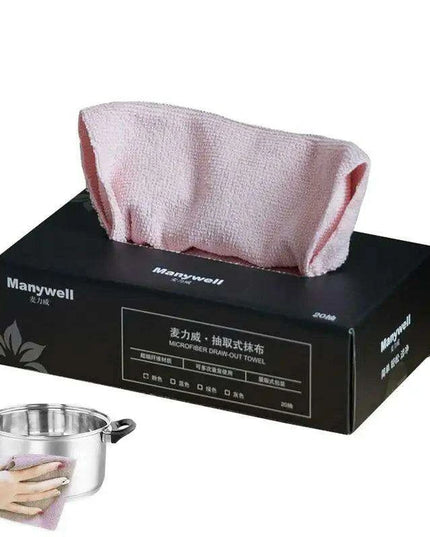 20-Pack Premium Japanese Microfiber Cloths - Superior Cleaning Performance