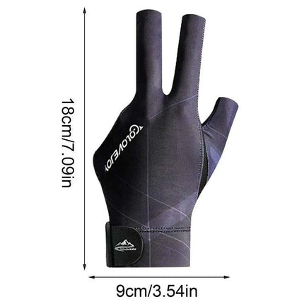 Premium Customizable Billiards Glove with Superior Breathability and Performance