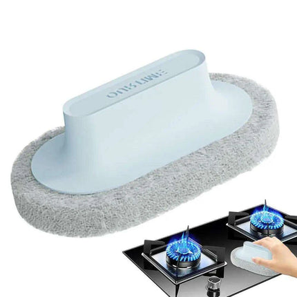 Ultimate Kitchen Cleaning Duo: Dual Action Sponge & Scrub Brush Set for Effortless Scrubbing