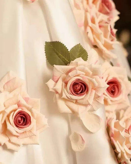 Children's Host Performance Appliques Evening Gown