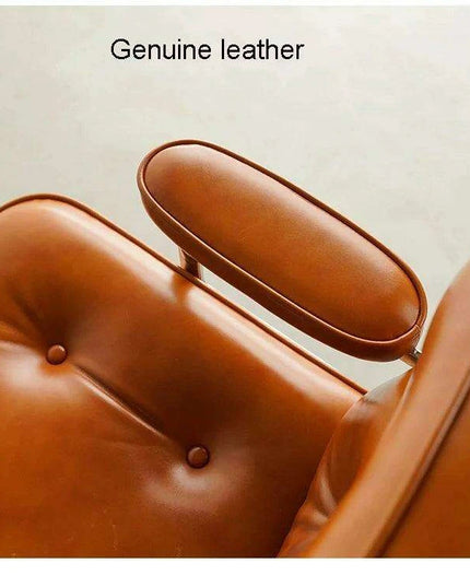 Elevate Your Office with the Luxurious Leather Executive Swivel Chair