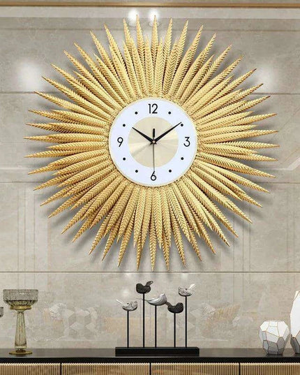 Sleek Modern Quartz Wall Clock 80x80cm for Elegant Home Interiors