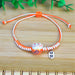 Charming Kawaii Cat Couple Love Bracelet – Adorable Braided Accessory from Japan