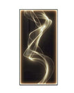 A / RC Warm Light / 50X100CM|Black Frame