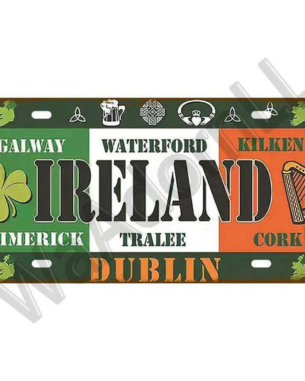 Rustic Retro Metal Wall Decor: A Stylish Touch for Man Caves and Bars