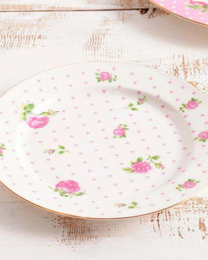 Nordic Floral Elegance: Bone China Tea Party Set for Luxurious Gatherings