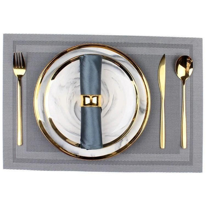 Ceramic Elegance Dining Set: Elevate Your Dining Moments with Botanica Bliss