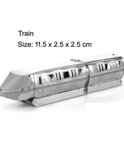 Global Landmark 3D Metal Puzzle Set: Construct and Discover Iconic Structures