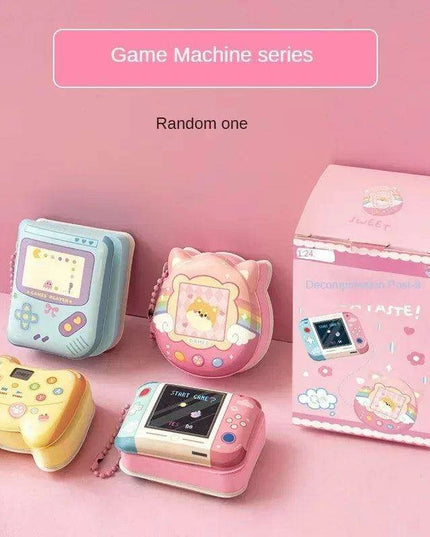 Cute Cartoon Character Silicone Memo Pad and Planner Sticker Set