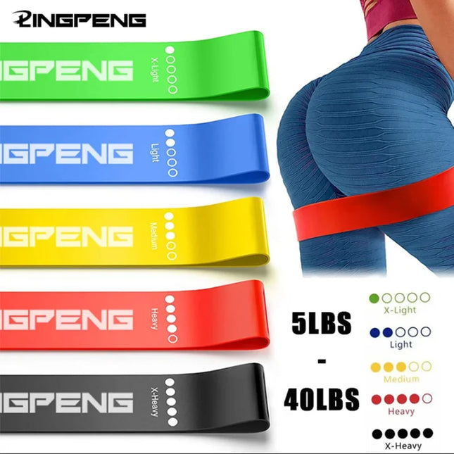 Resistance Bands Set — Elastic Loop for Yoga, Strength & Recovery