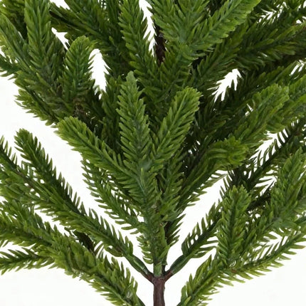 Artificial Pine Branches with Battery-Powered Warm LED Lights, 41 cm