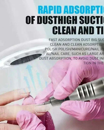 Dual Function Shadowless Lamp and Nail Dust Collector for Salons