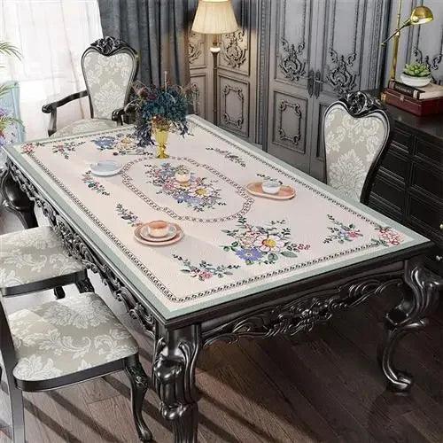Luxurious Leather Dining Mat - Chic Protection for Memorable Meals