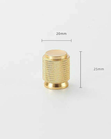 Sophisticated Black and Gold Aluminum Cabinet Hardware Collection