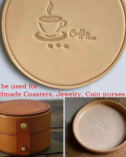 Artisan Leather Crafting Kit: Handcrafted Cowhide for Creative Projects