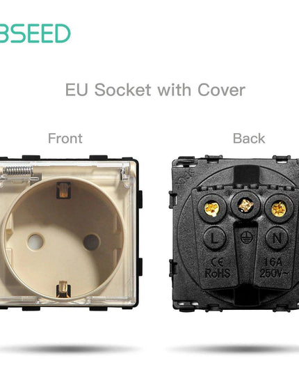 Luxurious Gold Glass Smart WiFi Wall Switch - Advanced Home Automation Solution