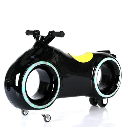 Star's Shop Children's Electric Balance Bike with Flashing Lights & Mu