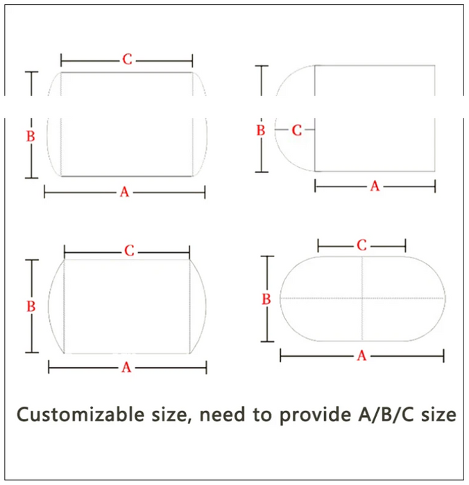 Apricot Kitchen PVC Leather Table Mat | Waterproof, Anti-Scalding, Anti-Slip