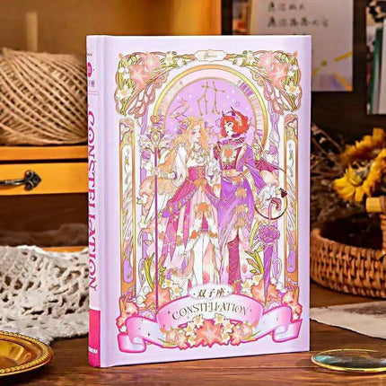 Stellar Whimsy Hardcover Journal – Colorful, Inspiring, and Imaginative Notebook