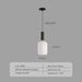 Scandinavian-Inspired Minimalist Glass LED Pendant Lights - Elegant Japanese Design for Home Interiors