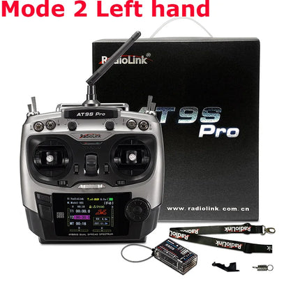 Radiolink AT9S Pro 10/12CH 2.4G RC Transmitter & R9DS Receiver for Dro