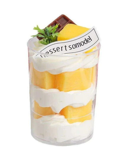 Lifelike Faux Ice Cream Cake Centerpiece for Home Decor and Photography