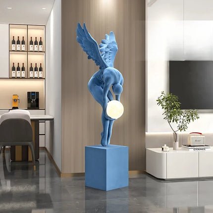 132CM Indoor Home Decoration Angel Figure sculpture Modern Art Luxury