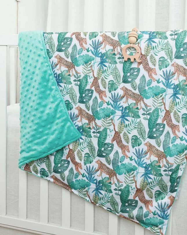 Luxurious Minky Dot Infant Swaddle Blanket - Unisex Comfort Wrap