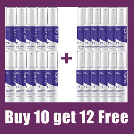 Whitening Toothpaste Pump - Natural Stain Removal & Fresh Breath Formula