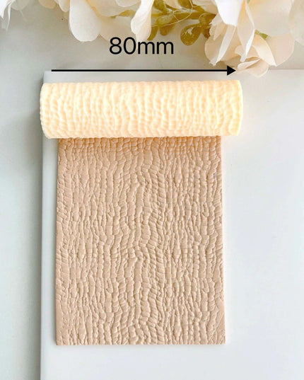 Textured Craft Roller for Stunning Leather and Polymer Clay Creations