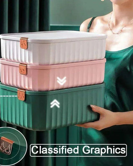 Versatile Closet Storage Organizer with Multi-Compartment Design