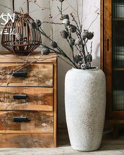 Nordic Ikebana Ceramic Vase Set for Elegant Room Decor and Plant Growth