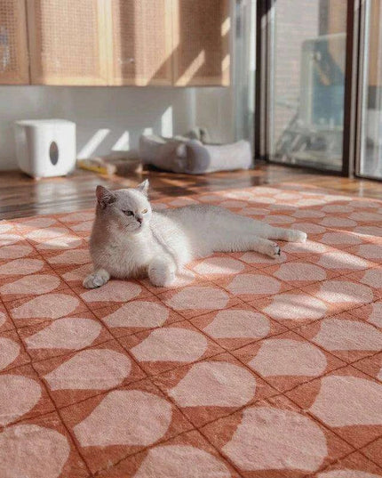 Chic Handcrafted Vintage Area Rug for Modern Living Spaces