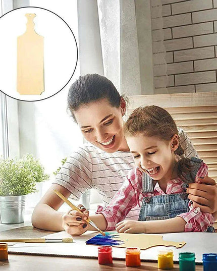 Chic Paddle-Style Wooden Cutting Board - Essential for Every Home Chef