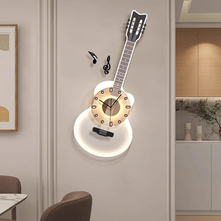 Modern Minimalist Wall Lamp with Art Clock Face