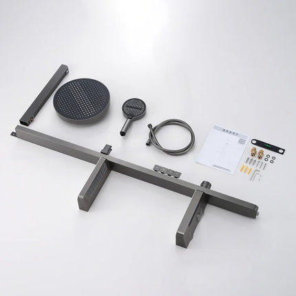 Wall-Mounted Smart LED Rainfall Shower System with Digital Dis