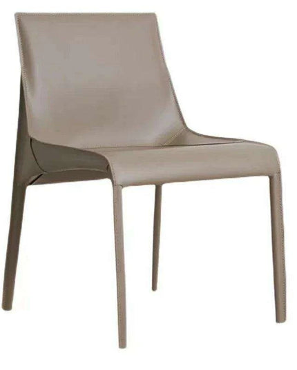 Sleek and Stylish Leather Dining Chair for Ultimate Comfort