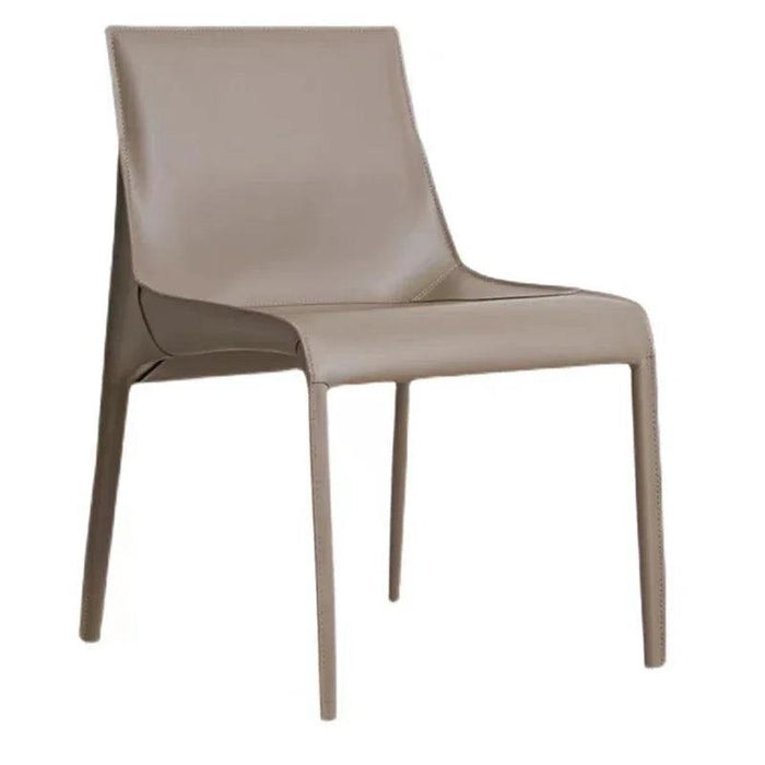 Luxurious Modern Leather Dining Chair for Elegant Home Decor