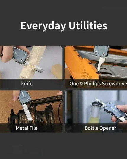 Ultimate 6-in-1 Outdoor Multi-Tool with Adjustable Wrench and Extended Reach