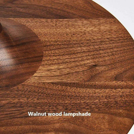 Timeless Walnut Wood LED Chandelier for Contemporary Living Spaces