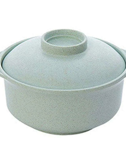 Sustainable Japanese Noodle Bowls with Lids - Elegant Containers for Soup and Rice Enjoyment