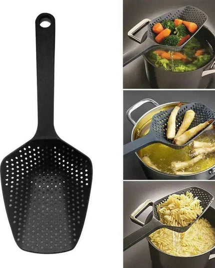 Colorful Slotted Skimmer Spoon - Essential Kitchen Tool for Every Chef
